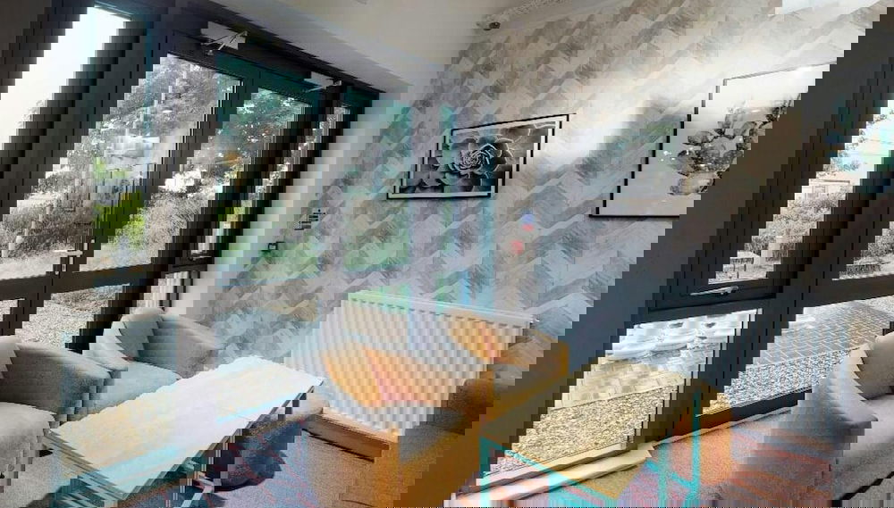 Sala de estar do lobby