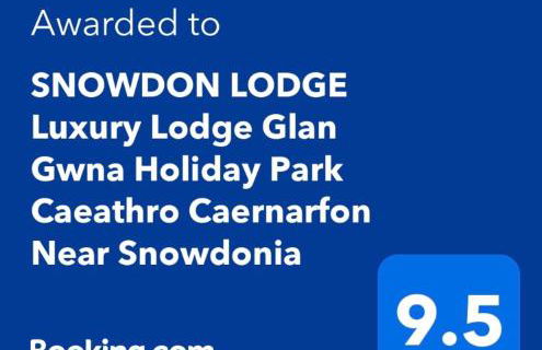 SNOWDON LODGE - GLAN GWNA HOLIDAY PARK CAERNARFON - Luxury Family Lodge - Foto 2