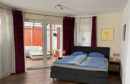 Moderne Ferienwohnung mit Kamin u Garten im EG 100qm Nähe Weser und Golfplatz - Foto 20