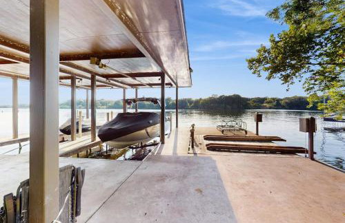 Opulent Waterfront Home with Dock, Firepit & Stunning River View - Photo 27
