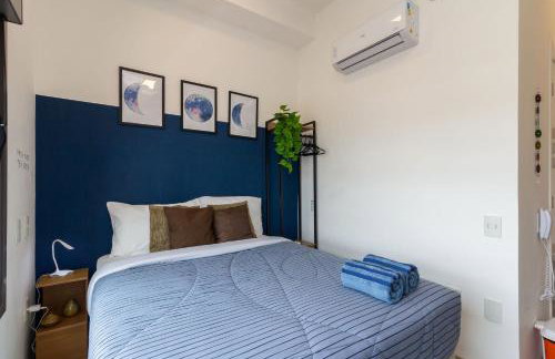 Studio com piscina e academia perto do metrô - Foto 2