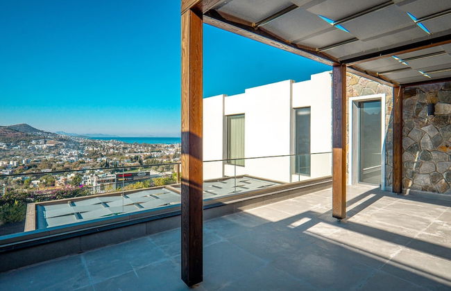 Tranquil Yalıkavak Retreat: Private Pool, Sea Views & Family Paradise - Foto 29