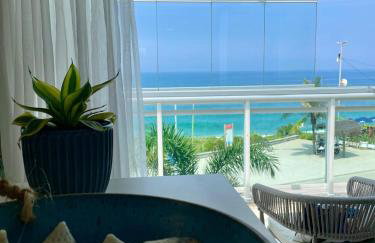 Frente Mar no Recreio com Varanda Privativa Ideal para Família - Foto 4