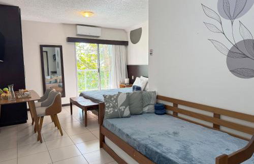 Loft beira-mar completo e confortável | MASD313 - Foto 18