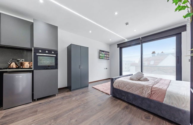 Modern Serviced Studio Flat Near Central London - Foto 14