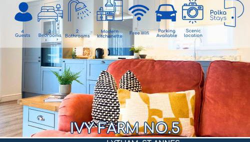 No 5 PolkaStays Ivy Farm Paddock Lodge - Foto 1