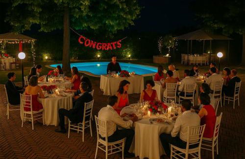 Villa Ferrara Resort con Piscina e Spazi per Eventi Privati, Laurea, Compleanno, Matrimonio - Foto 4