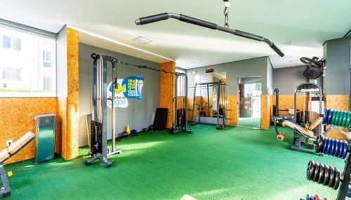 Mirantes da Lagoa, 2 quartos, ar condicionado, próximo do aeroporto - Foto 2