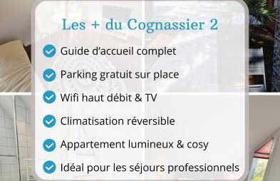 Les Cognassiers - Studio Cosy & Equipé - Parking Gratuit - Professionnels & Familles - Foto 73