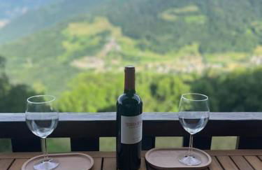 La Montagnarde avec vue imprenable - station Doucy Valmorel - 4pers - Foto 13