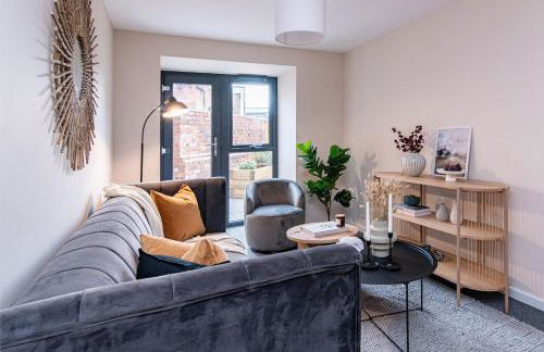 2 bedroom flat by Eccles Station with communal rooftop garden - Foto 29