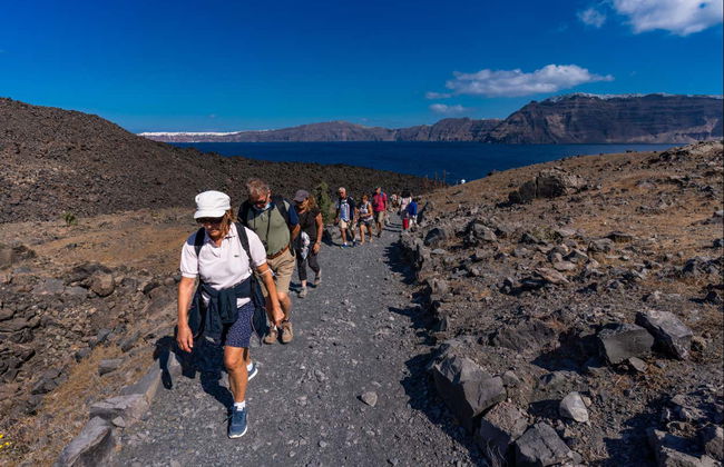 Glass-Bottom Boat Tour of Santorini Caldera - Photo 13