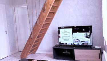 T2 fonctionnel 5 pers, jardin, parking, accès A12 - Foto 5