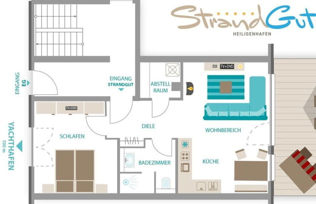 Holiday Apartment Strandgut 16.1 - Foto 14