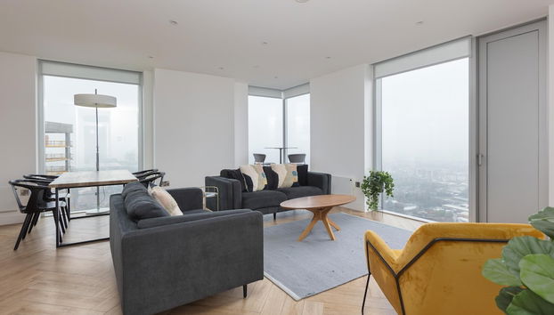 City Flat With Panoramic Views - Foto 4, Habitación