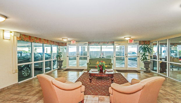 Sala de estar do lobby