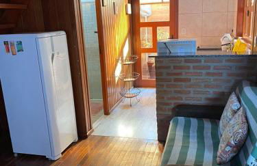 Chalé aconchegante Brotas SP + Área Rústica privativa + Ar condicionado - Foto 4