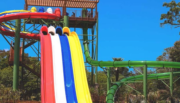 Excursión al parque acuático Blue Park - Foto 2, Toboganes del Blue Park