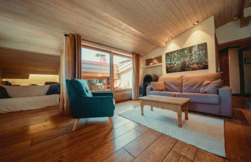 Appartement 71m2 près de Megève, à 200m télécabine la Princesse, local à ski, 2 chambres, parking couvert - Foto 4