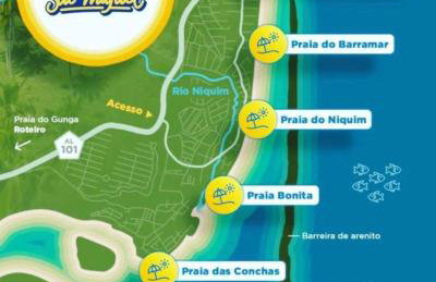 Aprto luxo ILOA barra de São Miguel enxoval a parte - Foto 26