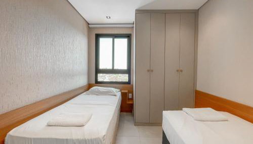 Flat Espaçoso com Uma Bela Vista e 2 Quartos - Foto 3