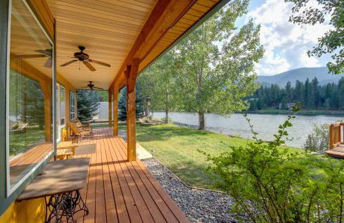 Clark Fork Riverfront Home with Dock! - Foto 1