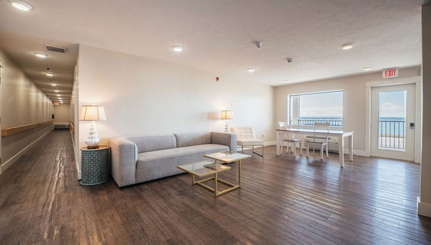 Zona de estar del vestíbulo