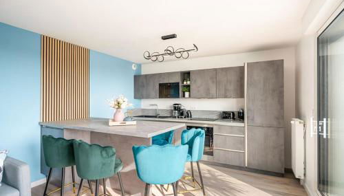 Appartement saint malo neuf, 2 chambres, terrasse, garage - Foto 4