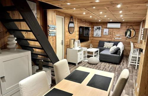 Chalet et Jaccuzy sur la plage - Foto 6