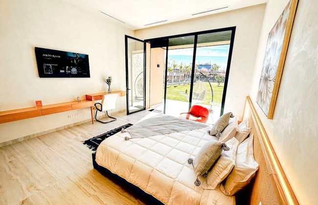 Villa Almaz Marrakech – Palais Exclusif avec Piscine, Spa et Sauna - Foto 14