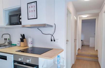 ALFA 4 Zimmer-Apartment Kornwestheim bei Stuttgart Zentral 5 Betten l Bad Küche WLAN WM l LANGZEITAUFENTHALTE l Bath Kitchen 5 Beds WIFI WM l LONG STAY - Foto 15