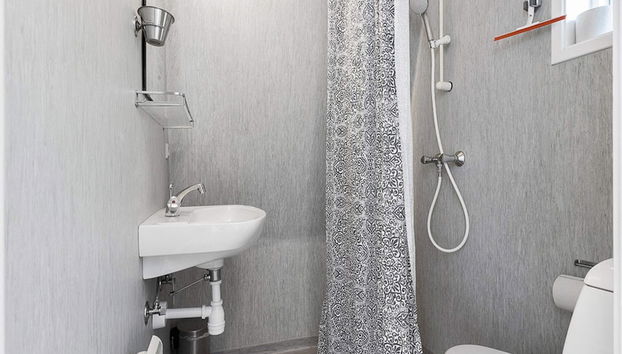 6 Person Holiday Park Home in Bogense - Foto 3, Baño