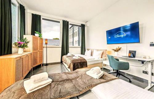 Scandi Loft für bis zu 12, Whirlpool, Sauna, Gaming, Nordstadt - Foto 26