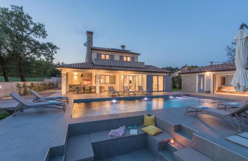 Villa Aurelia near Labin for 9 persons with heated 60 m2 pool, wellness & kids playground - Foto 41