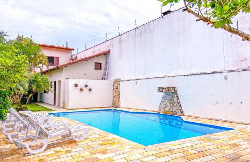 Casa com churrasqueira e piscina em Itanhaem - Foto 40