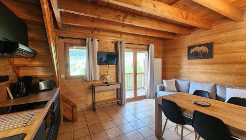 Chalet 6 à 8pers pied des pistes, piscine et vue - Foto 2