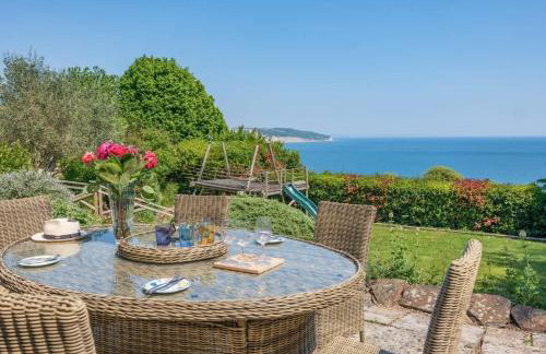 Greenhill Cottage Sea Views with Thatched Charm - Foto 7