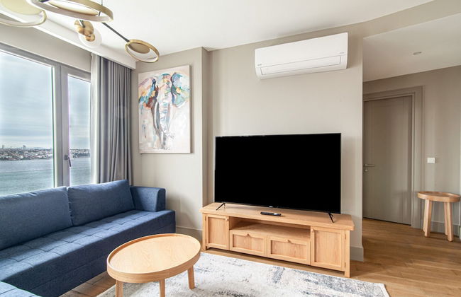 Flat With Panoramic Bosphorus View in Cihangir - Foto 7