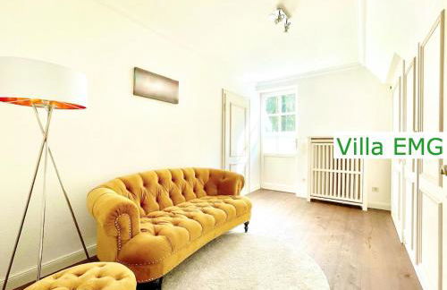 Villa EMG Ferienhaus in Alleinlage mit Privatsee Jacuzzi und Sauna für bis zu 22 Personen bei Osnabrück - Foto 46