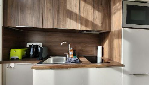 Le Jardin d'Éden Premium - équipé, balcon, hypercentre - Photo 2, stove, dishwasher, toaster