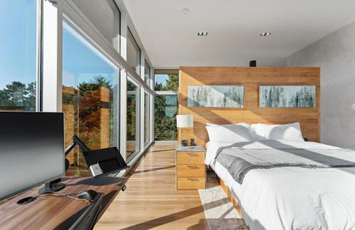 Orford Cliffs - Ocean View, Hot Tub & Gym - Foto 27