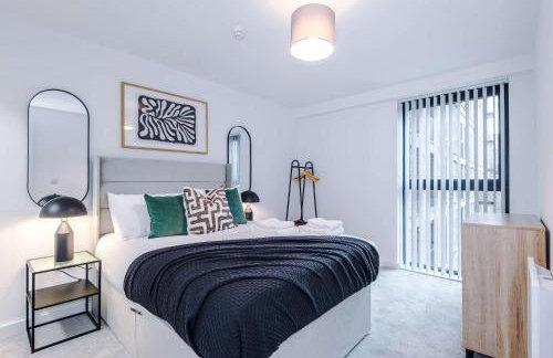 Modern 2BR Apartment w Secure Parking Salford - Foto 28