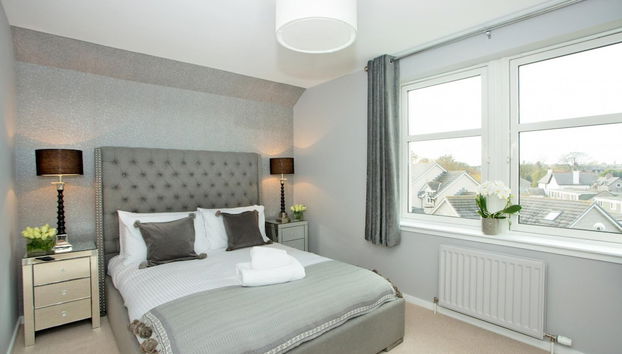 Modern Apartment Near River Dee and Aberdeen City - Foto 3, Habitación