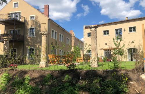 Ferienwohnung Hortensie Rittergut Schloss Zehista Gutshaus - Photo 9