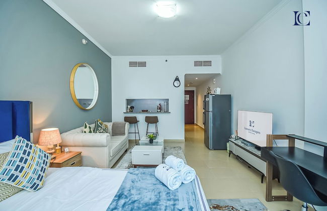 Lake View Brand New Studio in X1 Tower JLT - LND - Foto 3