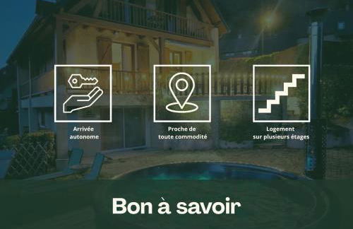 La Bigourdane Grand gîte confortable & Spa - Foto 6