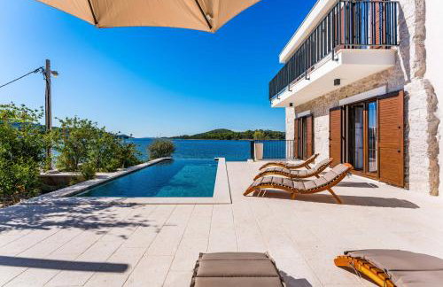 Seafront Villa Draga with heated infinity pool - Foto 84