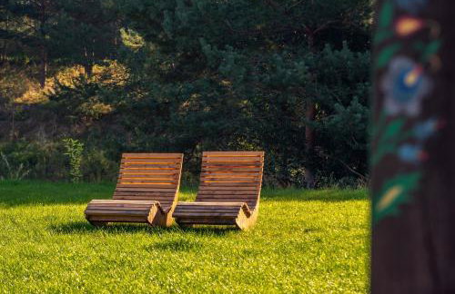 Kaszuby, dom kaszubski nad jeziorem Danielowa Dolina - Foto 46