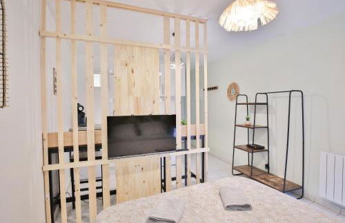 Granny Smith - Homerepublique - Studio paisible, parking gratuit, emplacement vélo - Village Vaux 3 minutes Auxerre - Foto 6