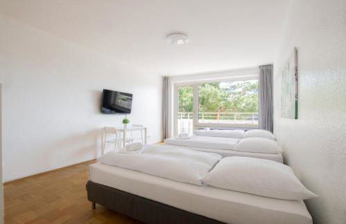 Tolstov Apartments - 1 or 3 Room Apartments with Balcony - 20 Min Messe DUS & Airport DUS - Foto 32